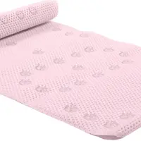 PETITE&MARS Podložka do vany protiskluzová Harry extra dlouhá Pink