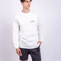 Tričko Gramicci Climbing Equipment L/S Tee WHITE