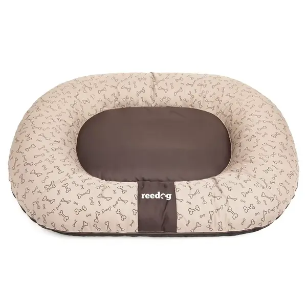 Pelíšek pro psa Reedog Ponty Beige Bones - XL | P3844