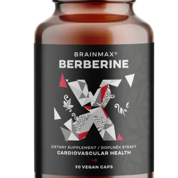 BRAINMAX Berberin 500 mg, 90 kapslí
