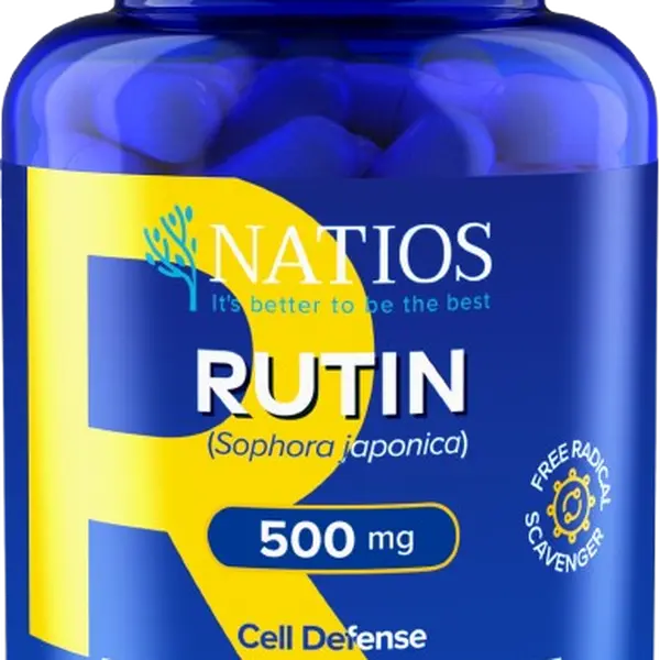 NATIOS Rutin (Sophora japonica) 500 mg 100 kapslí