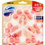 DOMESTOS Aroma Lux Dahlia Flower & Dragonfruit WC blok 3 x 50 g