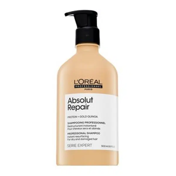 L´Oréal Professionnel Série Expert Absolut Repair Gold Quinoa + Protein Shampoo vyživující šampon pro velmi poškozené vlasy 500 ml