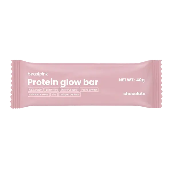 BEASTPINK Protein GlowBar - čokoláda 40 g