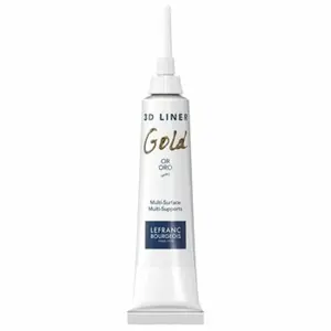 Kontura na sklo L&B 3D liner - Vitrail Silver 20 ml