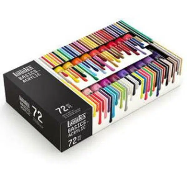 Sada akrylových barev Basics 72x22ml