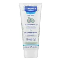 Mustela Bébé 2-In-1 Hair & Body Shampoo šampon a sprchový gel 2v1 pro děti 200 ml