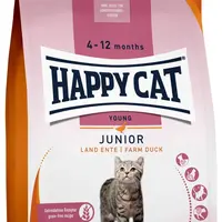 Happy Cat Junior Land Ente - Kachní 2 x 1,3 kg