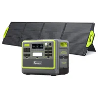 FOSSiBOT F2400 Portable Power Station + SP200 Solar Panel
