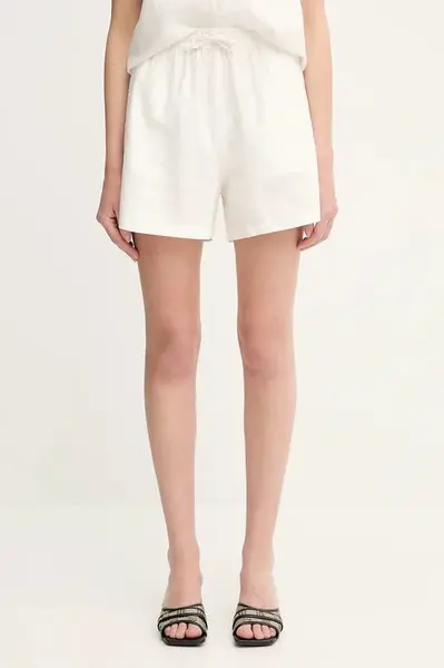 Lněné kraťasy Samsoe Samsoe MAREN