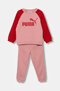 Dětská tepláková souprava Puma MINICATS ESS Raglan Crew Set FL INF