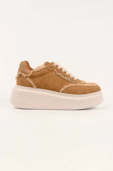 Semišové tenisky Karl Lagerfeld ANAKAPRI U