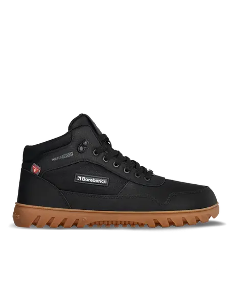 Winter Barefoot Boots Barebarics UrbanEdge - Black