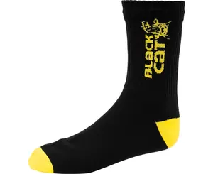 Black cat ponožky cat shield waterproof sock uk - 39-43