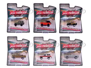 "All Terrain" Series 16 Set of 6 pieces 1/64 Diecast Model Cars by Greenlight