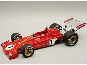 Ferrari 312 B3-73 7 Jacky Ickx Formula One F1 "Spanish GP" (1973) Limited Edition to 155 pieces Worldwide "Mythos Series" 1/18 Model Car by Tecnomode