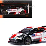 Toyota GR Yaris Rally1 Hybrid 33 Elfyn Evans - Scott Martin Winner "Rally Finland" (2023) 1/18 Diecast Model Car by IXO Models