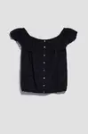 Marisse Women's Shirt L-Ko-4035 Black