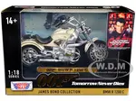 BMW R 1200 C Motorcycle Cream James Bond 007 "Tomorrow Never Dies" (1997) Movie "James Bond Collection" Series 1/18 Diecast Model Car by Motormax