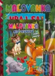 Komplet Zvieratká (2 maľovanky + 2 aktivity zošity + farebné ceruzky) - kniha z kategorie Kreslení