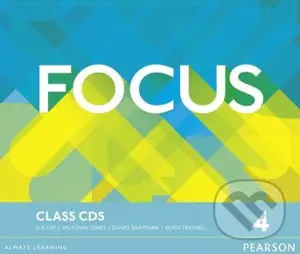 Focus 4: Class CDs - Vaughan Jones, Sue Kay, Sue Kay - audiokniha z kategorie Jazykové učebnice a slovníky