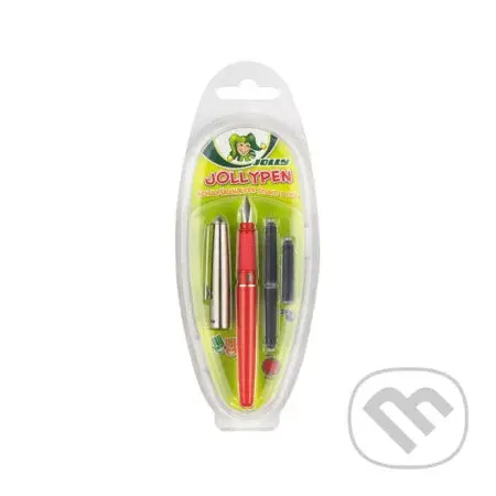 Školské plniace pero JOLLYPEN (červená)