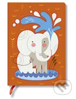 Paperblanks - zápisník Baby Elephant (midi, čistý)