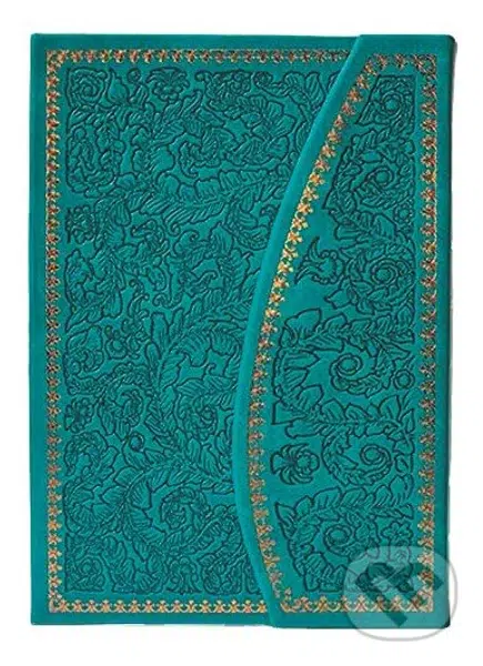Notes Magnetic Emerald (linajkovaný, magnetické zatváranie)
