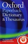 Oxford Paperback Dictionary and Thesaurus - kniha z kategorie Jazykové učebnice a slovníky