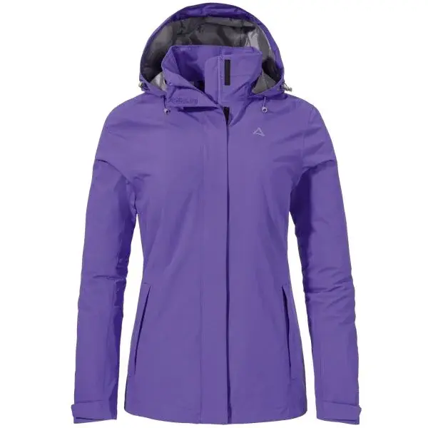 Schöffel GMUND W Dámská větru a vodě odolná bunda, fialová, velikost