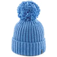 Finmark WINTER HAT Zimní pletená čepice, modrá, velikost UNI