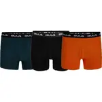 Bula BOXERS 3PCS Pánské bavlněné boxerky, černá, velikost