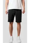 Stretch Twill Joggshorts černé