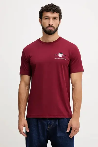 Bavlněné tričko Gant