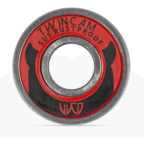 Powerslide WICKED TWINCAM SUS RUSTPROOF Kolečková ložiska, červená, velikost