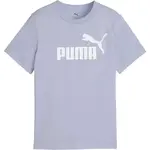 Puma ESSENTIALS NO. 1 LOGO TEE G Dívčí triko, fialová, velikost