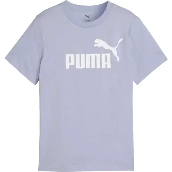 Puma ESSENTIALS NO. 1 LOGO TEE G Dívčí triko, fialová, velikost