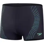 Speedo DUO LOGO PRINT Pánské plavky, černá, velikost