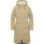 Jack Wolfskin NORDLICHT W Dámský zimní kabát, béžová, velikost