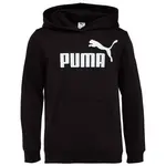 Puma ESSENTIALS NO.1 LOGO HOODIE FL G Dívčí mikina, černá, velikost