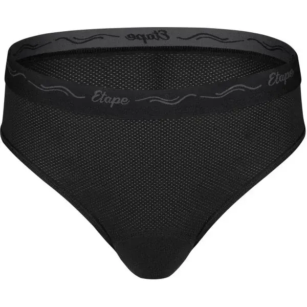 Etape LUNA Dámské cykloprádlo s vložkou, černá, velikost