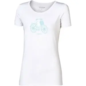 PROGRESS SASA CITYBIKE Dámské bambusové triko, bílá, velikost