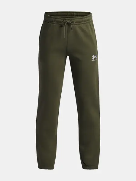 Chlapecké tepláky Under Armour B Icon Flc Jogger Taping-GRN - Kluci
