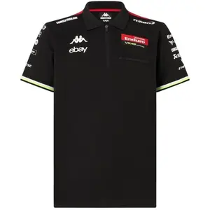 Kappa ACRIZ VR46 Pánská polokošile, černá, velikost