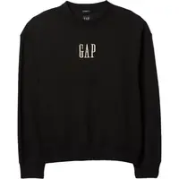 GAP CORP LOGO CREW Pánská mikina, černá, velikost