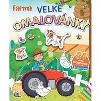 JIRI MODELS FARMA Omalovánky, mix, velikost