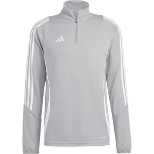 adidas TIRO24 TRAINING TOP Pánská mikina, šedá, velikost