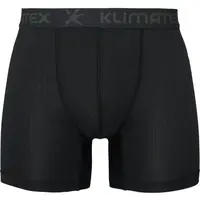 Klimatex RUNE MID SILKTOUCH Pánské funkční boxerky, černá, velikost