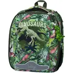 BAAGL SHELLY DINOSAURUS Školní aktovka, zelená, velikost