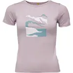 Devold MOLNES MERINO Dětské merino tričko, růžová, velikost 12Y